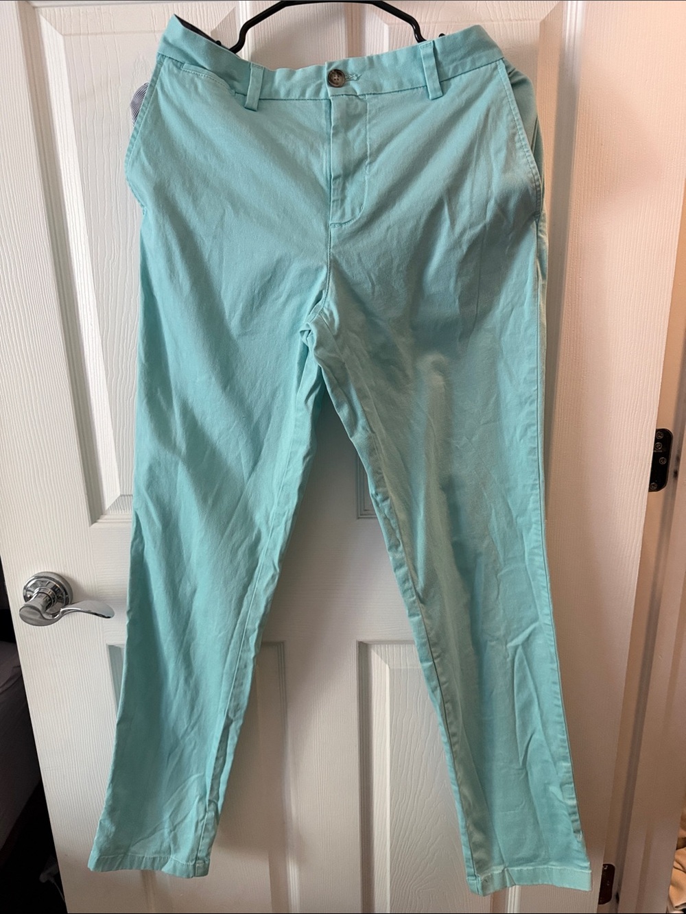 vineyard vines Slim Chino Pants in Aqua